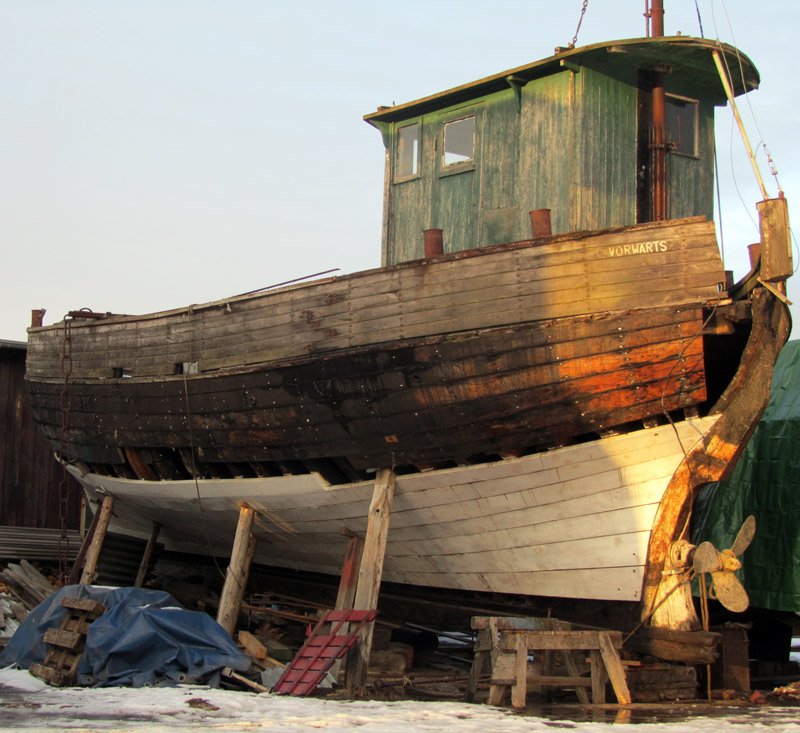 Vorwärts Museumshafen Greifswald