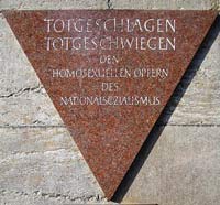 mahnmal-verfolgte-homosexuelle-drittes-reich200 Verfolgte Homosexuelle im Nationalsozialismus, Mahnmal in Berlin