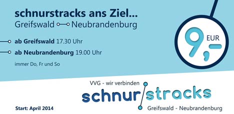 fernbus-greifswald-neubrandenburg468 Werbung für einen Fernbus von Greifswald nach Neubrandenburg
