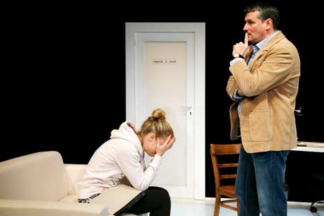 Oleanna ein Machtspiel vTheater-Vorpommern2468 Theater Vorpommern: Oleanna ein Machtspiel