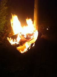 brennendes-wahlplakat200 Brennendes Wahlplakat