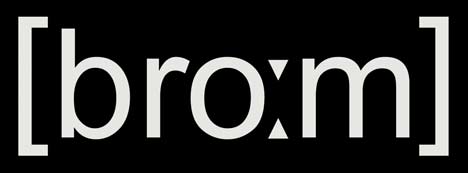 brom-schriftzug Bro:m Logo