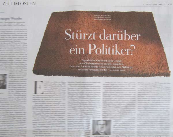 die zeit greifswald fussmatte