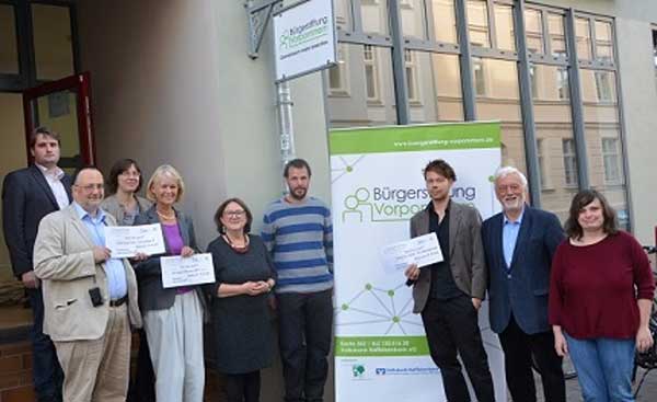Bürgerstiftung Vorpommern ehrt Ehrenamtliche Ehrenpreis der Bürgerstiftung Vorpommern