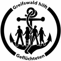 Greifswald hilft Geflüchteten Logo greifswald hilft gefluechteten
