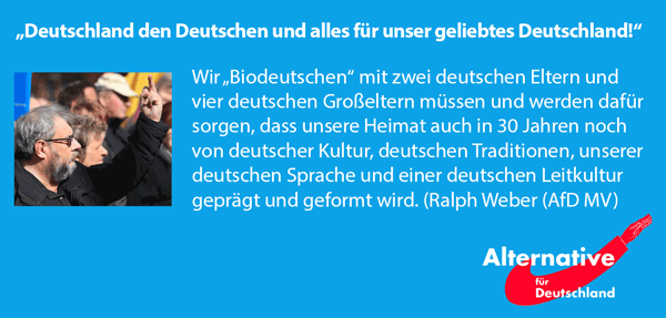 Ralph Weber Alternative für Deutschland MV Ralph Weber AfD MV
