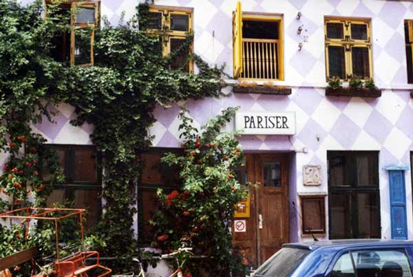 Das Cafe Pariser in der Kapaunenstraße Greifswald Café Pariser