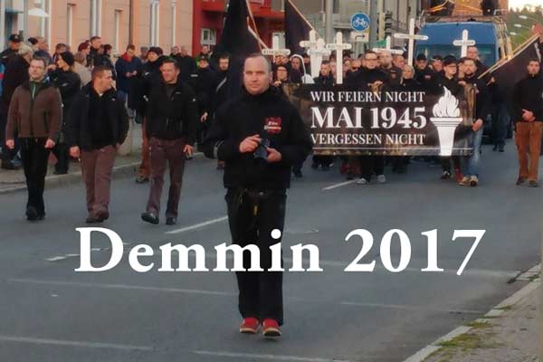 Neonazi-Aufmarsch in Demmin 2017 Demmin 2017