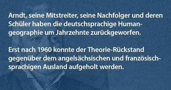 Ernst Moritz Arndt Humangeographie Ernst Moritz Arndt Theoriebildung