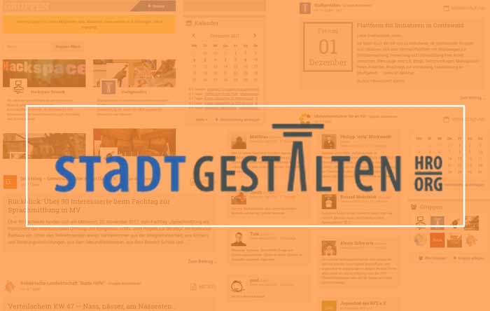 Symbolbild zur Rostocker Plattform stadtgestalten.org