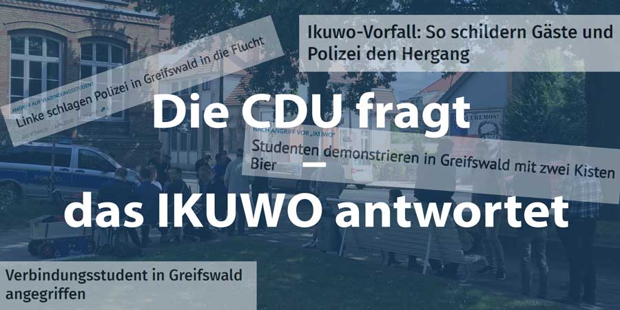 Kleine Anfrage CDU IKUWO