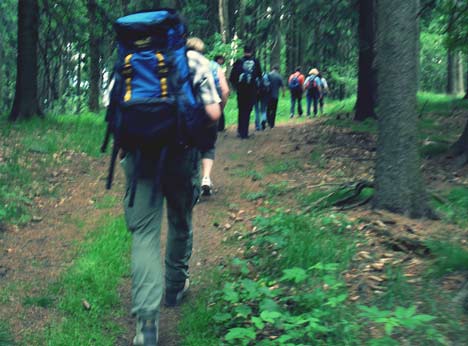 wandern oldschool retro wandern