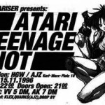 flyer atari teenage riot flyer atari teenage riot
