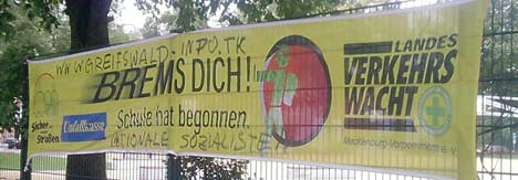 Nazischmiererei: Greifswald Info