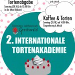 plakat 2. Tortenakademie internationale tortenakademie