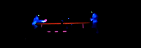 schwarzlichttischtennis tischtennis schwarzlicht