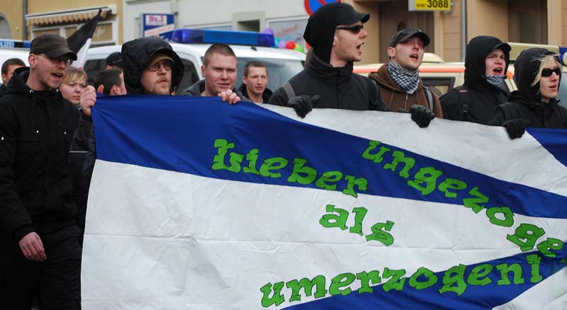 Demonstration Greifswalder Neonazis