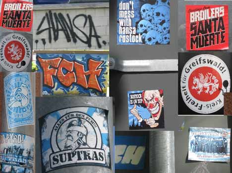 aufkleber greifswald cdu aufkleber streetart