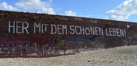 strand-schonesleben her mit dem schönen leben