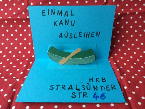 kanu-gutschein gutschein um ein kanu zu leihen