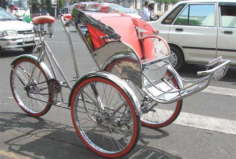 rykscha468 Rikscha in Saigon