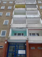 kunst-im-block-makarenko-strasse-greifswald180 Foto der Makarenko-Straße 43 in Greifswald