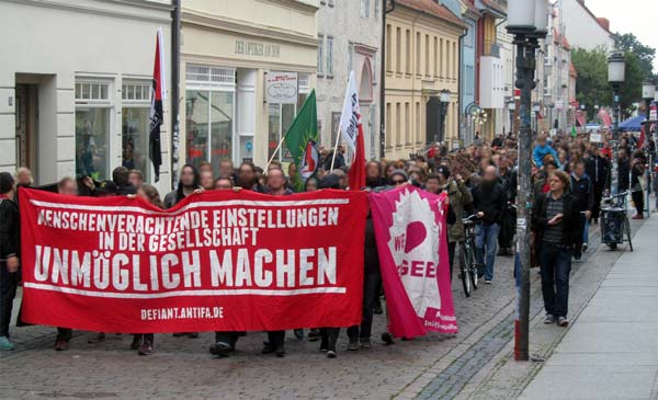refugees welcome demo greifswald