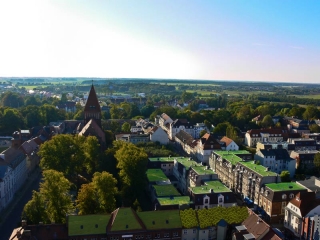 Der zweite Platz: "Die gr&uuml;ne Stadt"