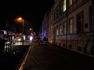 N&auml;chtliche Aufregung in der Bahnhofstra&szlig;e