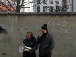 Hier spricht Felix Sch&ouml;nrock (Altstadt-Initiative) &uuml;ber das ebenfalls bedrohte Geburtshaus der Barockdichterin Sybilla Schwarz.
