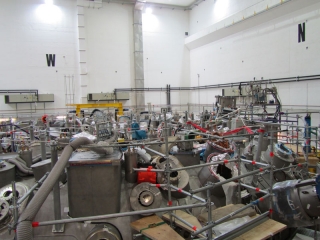 der noch unverschlossene Wendelstein 7-X