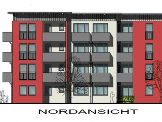 Der Wohnbau soll am 1. April fertiggestellt werden